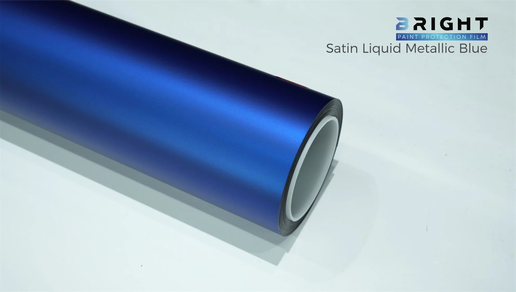 BRIGHT SATIN LIQUID METALLIC BLUE